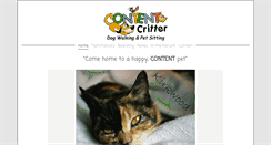 Desktop Screenshot of contentcritter.com